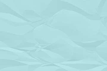 crumpled blue paper background close up