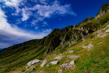 長野県木曽駒ケ岳の景色