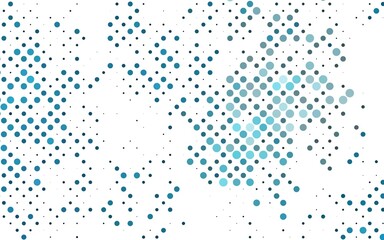 Light BLUE vector template with circles.
