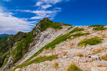 木曽駒ケ岳の景色