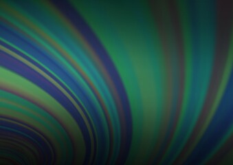 Dark Blue, Green vector blurred background.