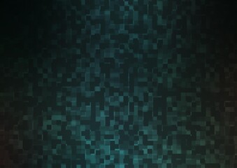 Dark Blue, Green vector pattern in square style.