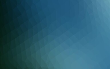 Light BLUE vector low poly layout.