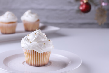 Bizet cream cupcakes - a very popular classic dessert