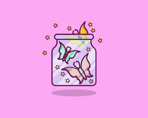Butterfly Jar 