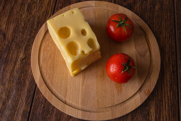 cheese and tomato
