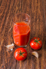 tomato juice and tomato