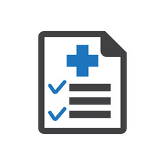 Fototapeta premium Health test icon