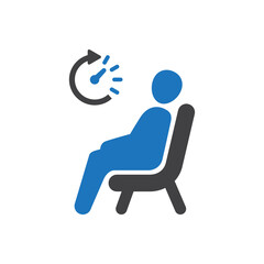 Waiting room icon