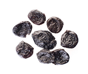prunes with clipping path