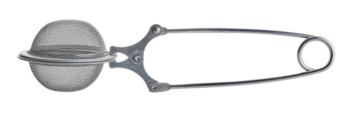 new tea strainer with clipping path