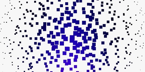 Light Pink, Blue vector backdrop with rectangles. Abstract gradient illustration with colorful rectangles. Pattern for busines booklets, leaflets