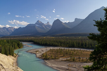 Goats and Glaciers Lookout on an Autumn Day
