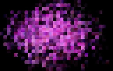 Dark Purple vector background with rectangles.