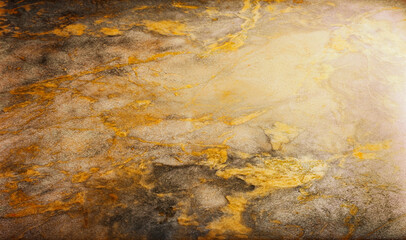 Gold root textured granite, granite with gold textured background