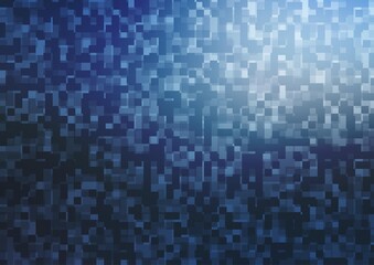 Light BLUE vector background with rectangles.