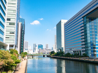 Fototapeta na wymiar 東京・高層ビル・都市景観