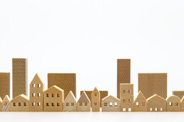 miniature model of house