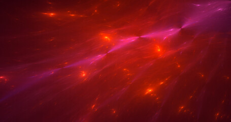 Fototapeta premium 3D rendering abstract multicolor fractal light background