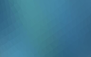 Light BLUE vector abstract mosaic pattern.