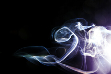 Swirl smoke background
