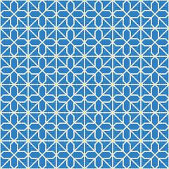 Fototapeta premium Art deco seamless pattern background.