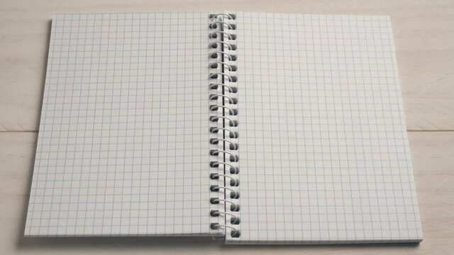 Cuaderno abierto