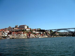 Obraz premium Portugal, Porto, view of the city and the Douro river