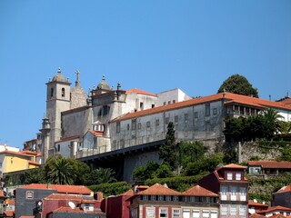 Fototapeta na wymiar Portugal, Porto, view of the city and the Douro river