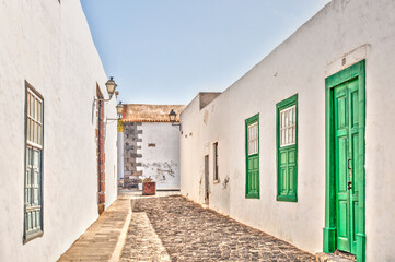 Fototapeta na wymiar Teguise, Lanzarote, Spain