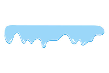 Various forms of liquid flow and water flow from high to low.