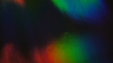 Holographic Abstract Multicolored Backgound Photo Overlay, Using Screen Mode, Rainbow Light Leaks Prism Colors, Trend Design Creative Defocused Effect, Blurred Glow Vintage Flares
