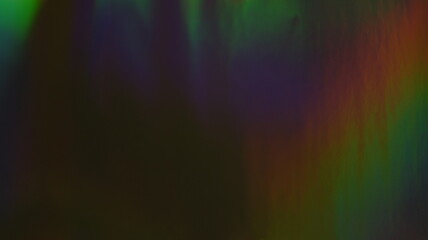 Holographic Abstract Multicolored Backgound Photo Overlay, Using Screen Mode, Rainbow Light Leaks Prism Colors, Trend Design Creative Defocused Effect, Blurred Glow Vintage Flares