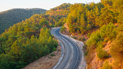 Fototapeta premium Sunrise highway