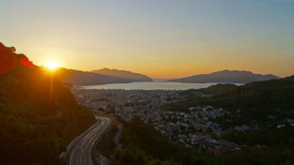 Sunrise highway to Marmaris