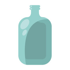 glass bottle icon vector design