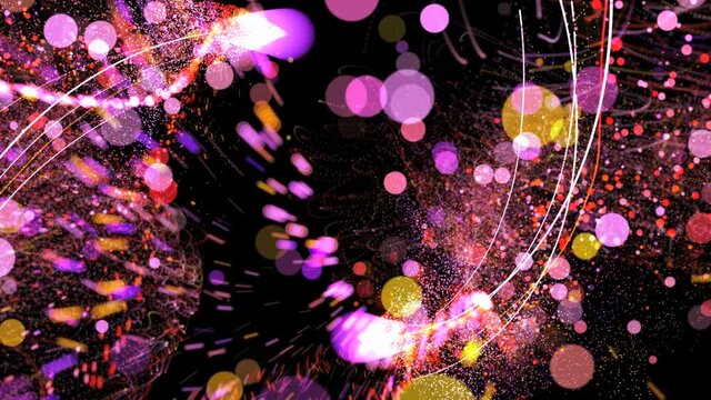 beautiful particles that can make your video more interesting, suitable for your YouTube video intro, to make it even cooler!