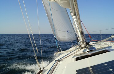 Obraz premium Wind in den Segeln: 