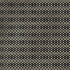 Champagne Gold Metallic Pattern on Dark Anthracite Background