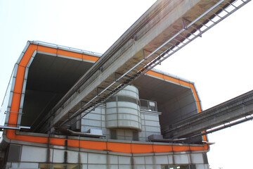 大阪モノレールの駅舎