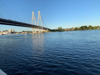 bridge over the river