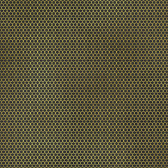 Gold Metallic Pattern on Dark Anthracite Background