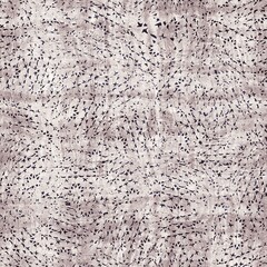 Dark purple and beige texture seamless pattern. High quality illustration. Silhouette of natural material arranged in a seamless pattern. Outlined sketch surface design. Wrinkled cloth texture.