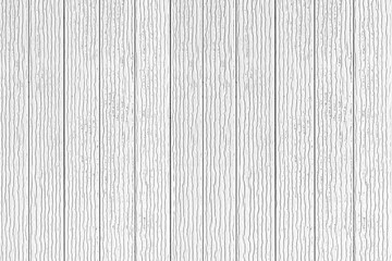 White wooden fence with stripes texture and seamless background