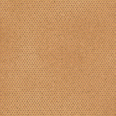 Metallic Gold Pattern on Cork Background