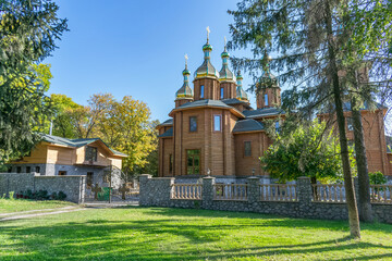 Ukrainian Orthodox Church Kharkiv Eparchy in autumn