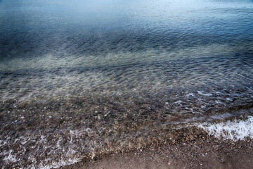 Baltic sea coast on Darss in Germany