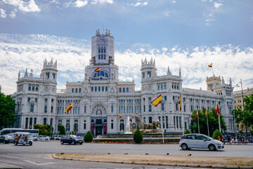 Fototapeta na wymiar Ayuntamiento de Madrid
