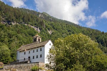 Fototapeta na wymiar Salecchio village