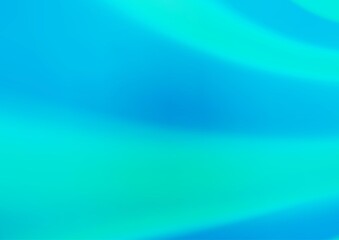 Light BLUE vector blurred shine abstract template.